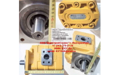 Насос гидравлический рабочего оборудования одинарный (под шпонку) CDM855 фото Вологда
