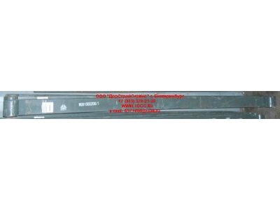 Лист 6х4 №01 передней рессоры усиленный 16мм HOWO (ХОВО) WG910052002/1 фото 1 Вологда