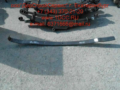Лист SH F3000 6х4 №2 передней рессоры SHAANXI / Shacman (ШАНКСИ / Шакман) 81.43402.6142-2 фото 1 Вологда