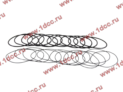 Кольцо уплотнительное гильзы цилиндра (комплект 12 тонких и 12 толстых) двигатель TD226B6G Lonking CDM (СДМ) 01153804/01153805 фото 1 Вологда